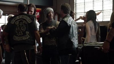 [PEOPLE CHATTERING] - Sons of Anarchy