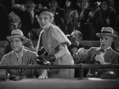 [people cheering] - Red Headed Woman