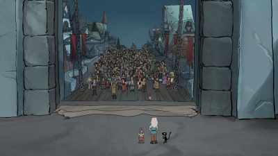 [people cheering] - Disenchantment