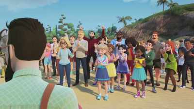 [PEOPLE CHEERING] - LEGO Friends: Girls on a Mission