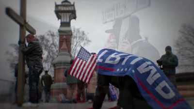 People had Christian flags, - Bad Faith