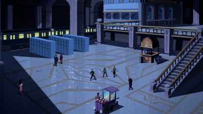 (PEOPLE CLAMORING) - Justice League Action
