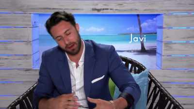 People coming around
and stuff, - Love Island
