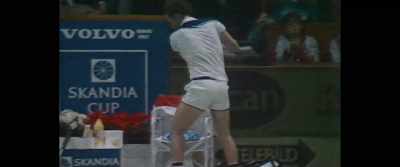 People could see that I was
melting down and losing it. - McEnroe