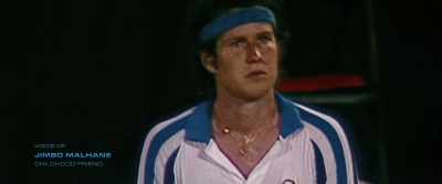 People were drunk
and throwing stuff on the court - McEnroe