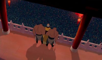 Boo. Guard the door. - Mulan