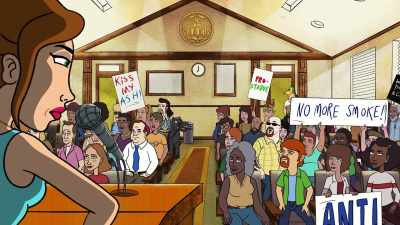 People, it is time
for action question mark? - Bless the Harts