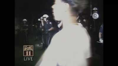 PEOPLE KEEP ON
TAUNTING THE OFFICERS, - LA 92