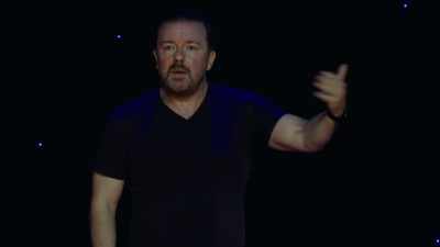 People were laughing.
I realized, "He's healing them." - Ricky Gervais: Humanity
