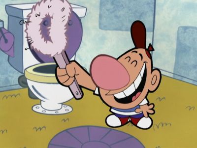 PEOPLE LIKE YOU MORE
WHEN YOU DON'T STINK. - The Grim Adventures of Billy and Mandy