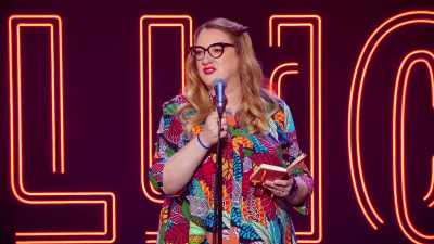 People look
at your skin when you're born - Sarah Millican: Bobby Dazzler