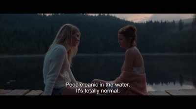 People panic in the water.
It's totally normal. - Lake of Death