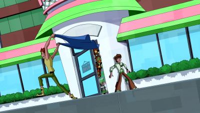 [ PEOPLE SCREAMING ]
>> Ben: SHOULD I INTERFERE? - Ben 10: Omniverse