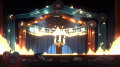 [ People screaming ] - The Amazing World of Gumball