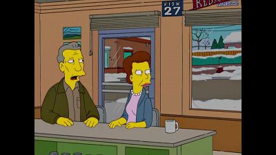 PEOPLE: (shouting)
To Springfield! - The Simpsons