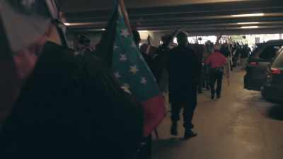[people shouting] - White Right: Meeting the Enemy
