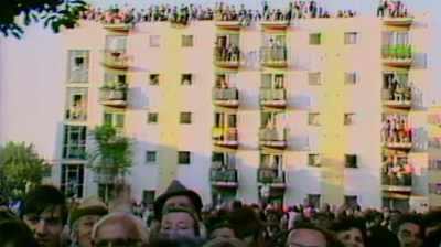 People were standing on
everything they could stand on, - Billy Graham: An Extraordinary Journey
