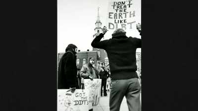 People started protesting. - Food and Country