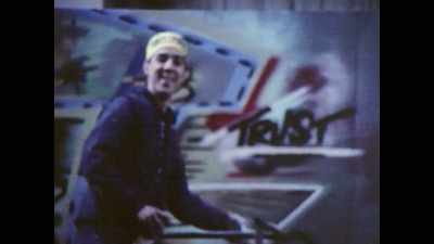 People were still hanging on,
selling "graffiti art," - The Andy Warhol Diaries
