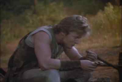 People talk too much.
You know that? - Deathstalker and the Warriors from Hell