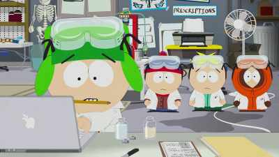 ♪ People think that
I'm somewhat mental ♪ - South Park: The End of Obesity