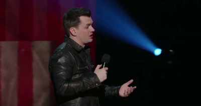 People will write to her
on Twitter or whatever, - Jim Jefferies: Freedumb