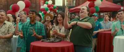(PEOPLE YELLING ENCOURAGEMENT) - Little Italy