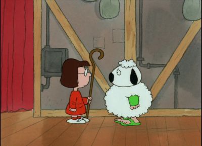 PEPPERMINT PATTY I can't remember my lines Marcie - It's Christmastime Again, Charlie Brown