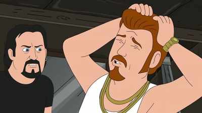 Peppie got out his tank - Trailer Park Boys: The Animated Series