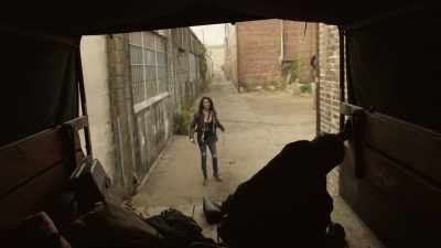 Percy: Go, go, go! - The Walking Dead: World Beyond