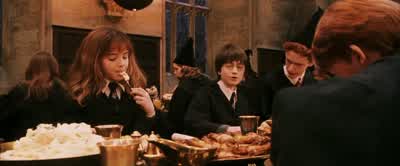 Percy, who's that teachertalking to Professor Quirrell? - Harry Potter and the Philosopher's Stone