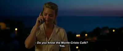 Perfect. 3:30 at the Monte-Crista. - Up for Love