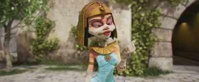 Perfect! Dominique found a map
that leads to the tablet. - Tad, the Lost Explorer and the Emerald Tablet