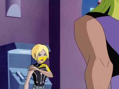 Perfect. Get lost, clowns! - Batman Beyond