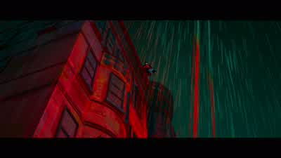 Perfect pose. - Spider-Man: Across the Spider-Verse