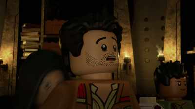 Perhaps, a brave pilot
who has fought many battles? - Lego Star Wars Terrifying Tales