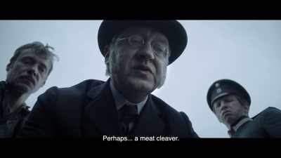 Perhaps... a meat cleaver. - The Ninth