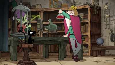 Perhaps it could perk up
my poor, tuckered dong. - Disenchantment