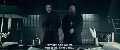 Perhaps, God willing,
you could, as you say... - Gogol. Viy