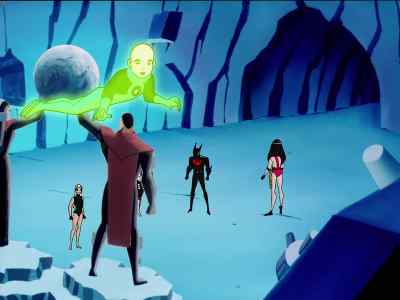 Perhaps he is not here. - Batman Beyond