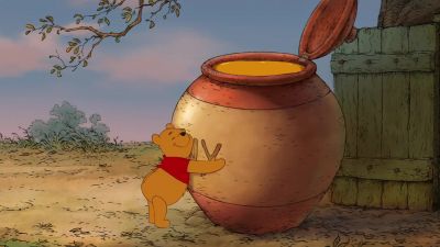 Perhaps I could borrow some honey - Winnie the Pooh