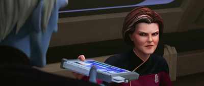 Perhaps it's serious enough to jog - Star Trek: Prodigy