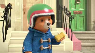 Perhaps motorcycle riding - The Adventures of Paddington