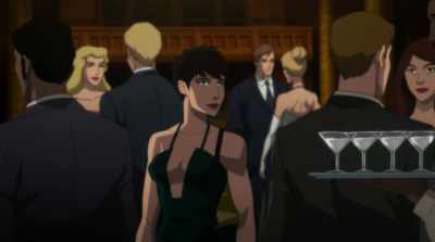 Perhaps Ms.
Kyle is merely enjoying the festivities. - Batman: Hush