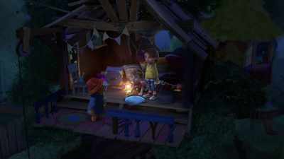Perhaps we should call it a night
and just go to sleep inside. - The Adventures of Paddington