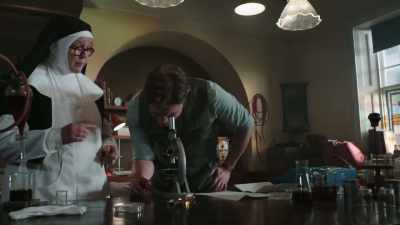Perhaps some kind of
industrial chemical, - Sister Boniface Mysteries