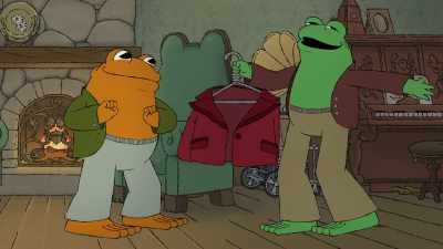 Perhaps we startby taking an evening stroll. - Frog and Toad