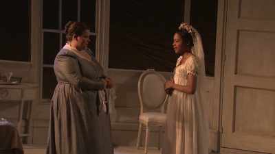 ― Perhaps then he'll...
― I'm sure he will. - Great British Theatre