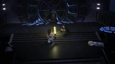 Perhaps, you'd like to join me
as my new, new apprentice. - LEGO Star Wars Holiday Special