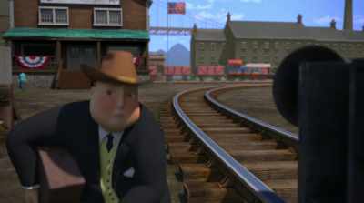 Perhaps you've seen him
delivering coffee from Brazil. - Thomas & Friends: Big World! Big Adventures! The Movie